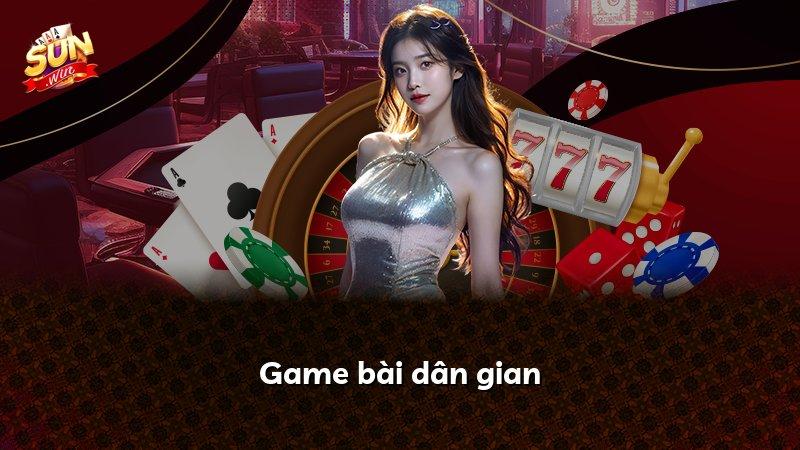Game bài dân gian
