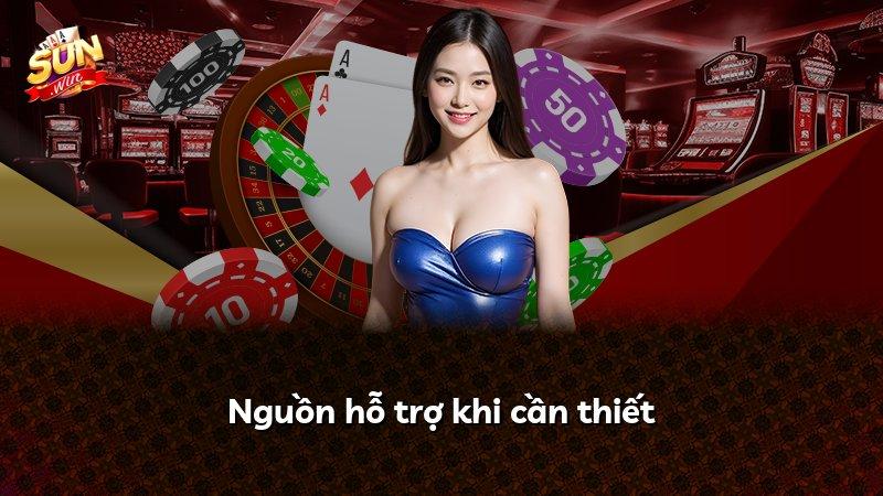 Nguồn hỗ trợ khi cần thiết